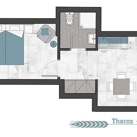 Theros מלון דירות 4*